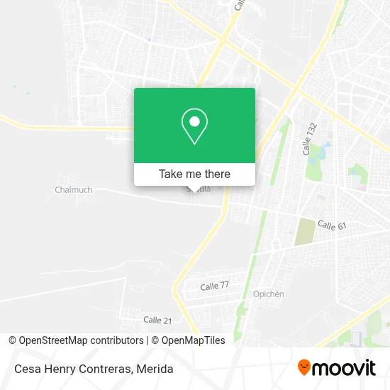 Cesa Henry Contreras map