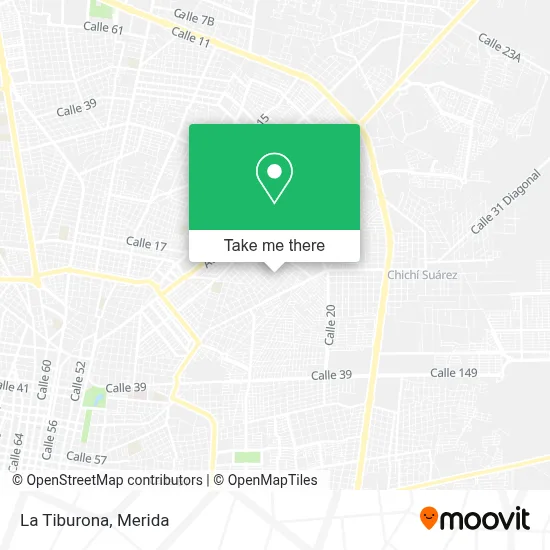 La Tiburona map