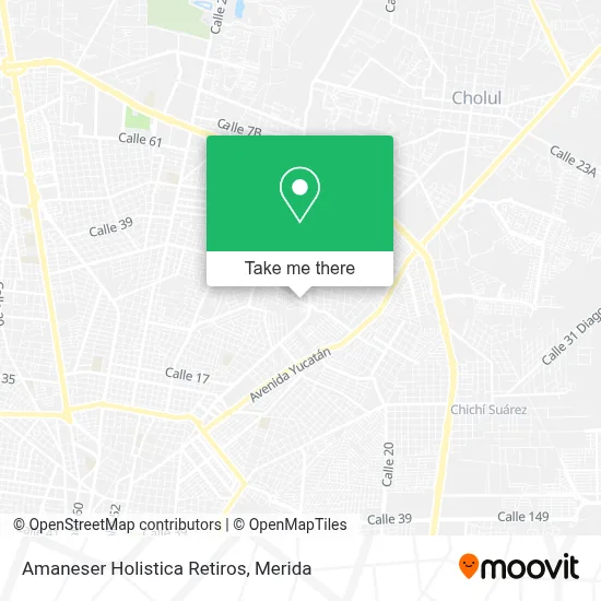 Amaneser Holistica Retiros map