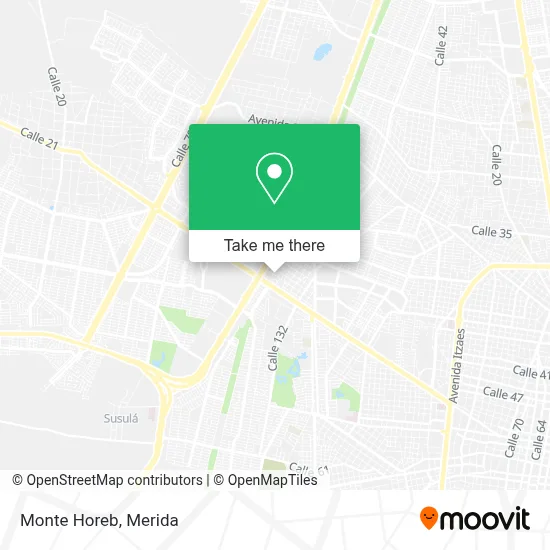 Monte Horeb map