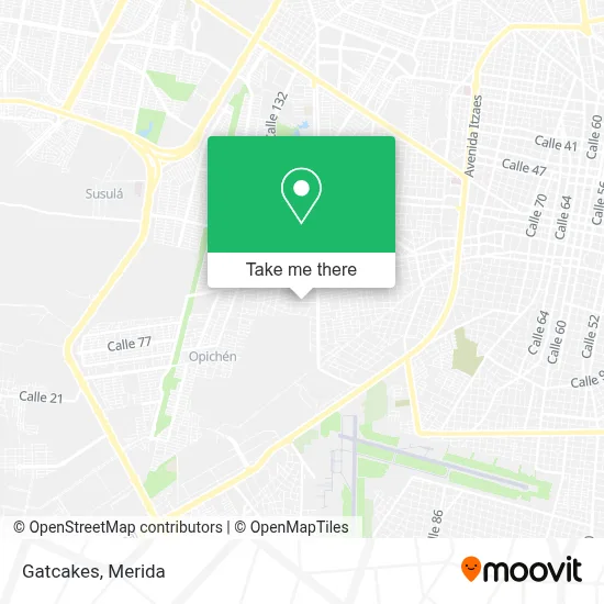 Gatcakes map