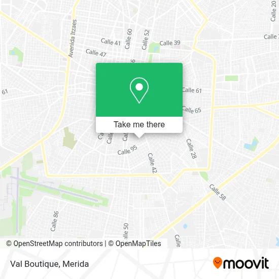 Val Boutique map