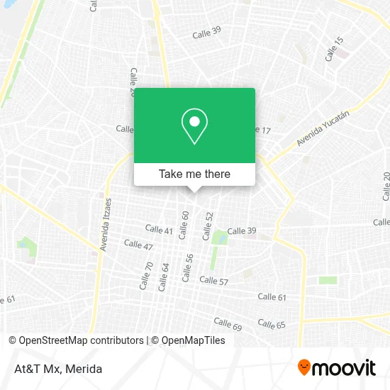 At&T Mx map
