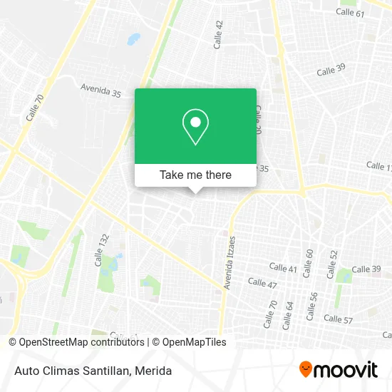 Auto Climas Santillan map