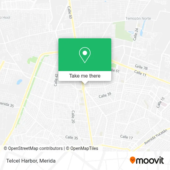 Telcel Harbor map