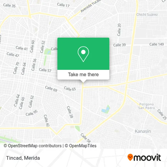 Tincad map