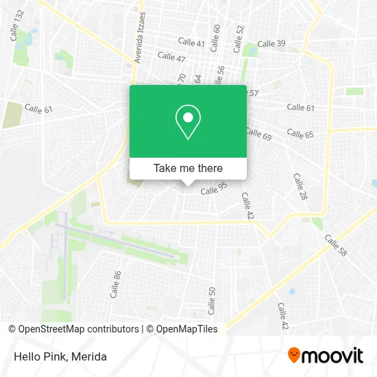 Hello Pink map