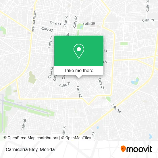 Carnicería Elsy map