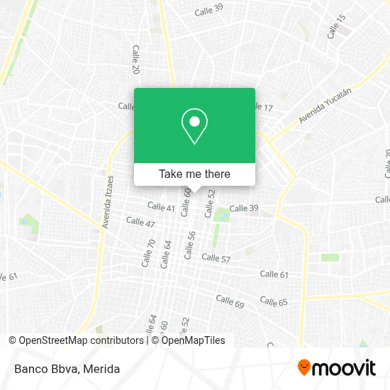 Banco Bbva map