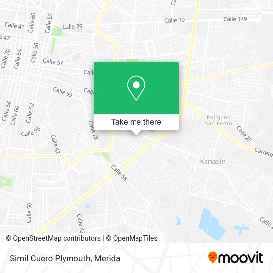 Simil Cuero Plymouth map