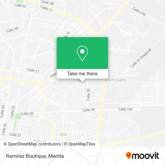 Ramírez Boutique map