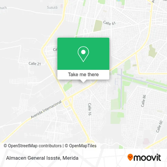Almacen General Issste map