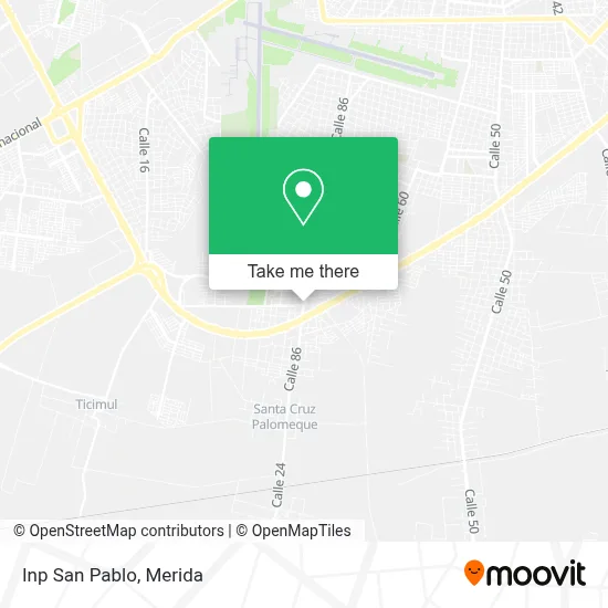 Inp San Pablo map