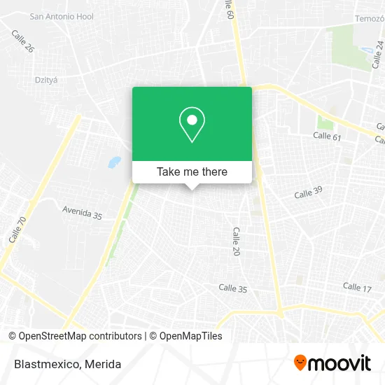 Blastmexico map