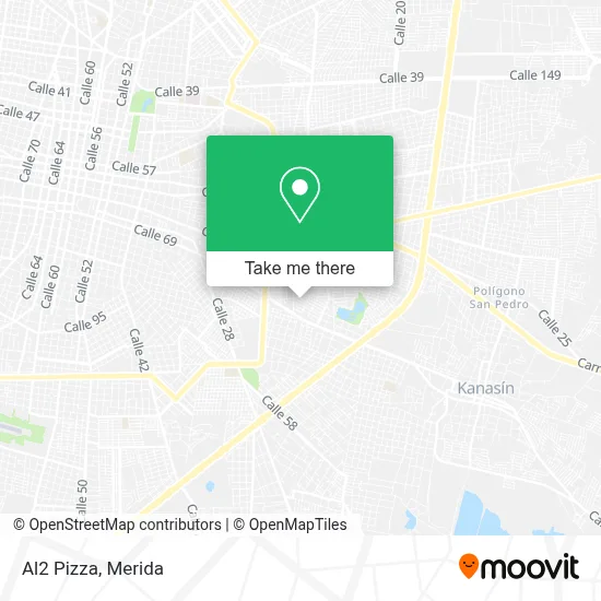 Al2 Pizza map