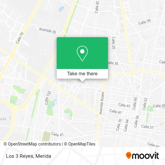 Los 3 Reyes map