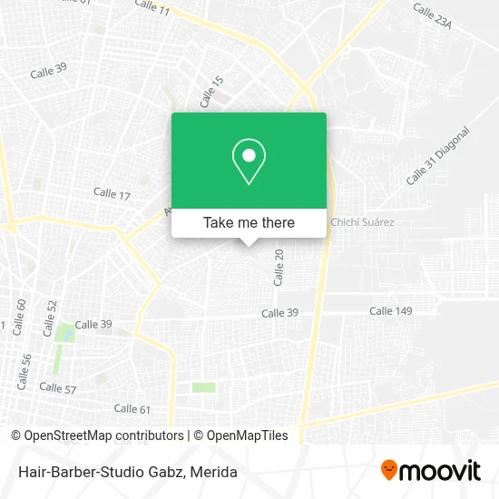 Hair-Barber-Studio Gabz map