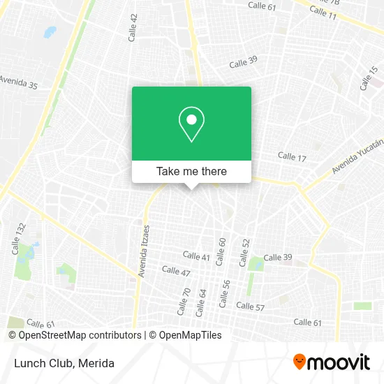 Lunch Club map