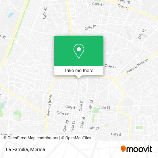 La Familia map