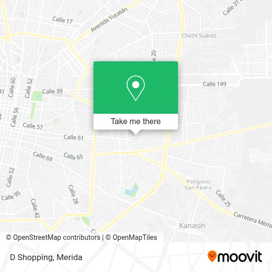 D Shopping map