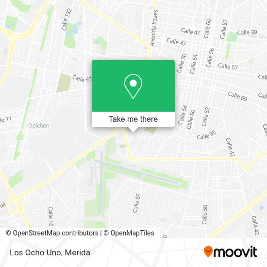Los Ocho Uno map