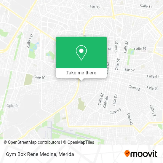 Gym Box Rene Medina map