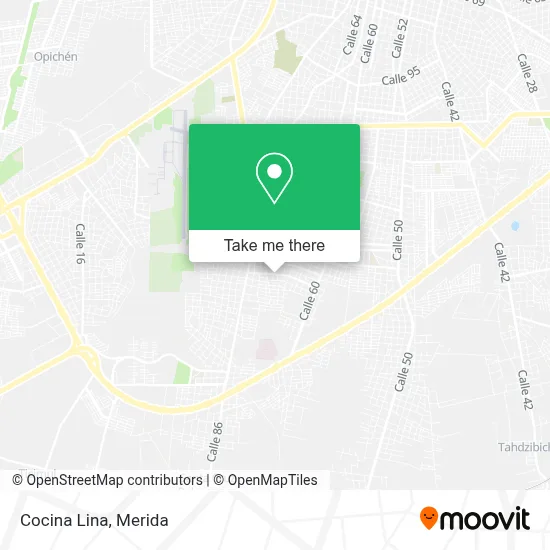 Cocina Lina map