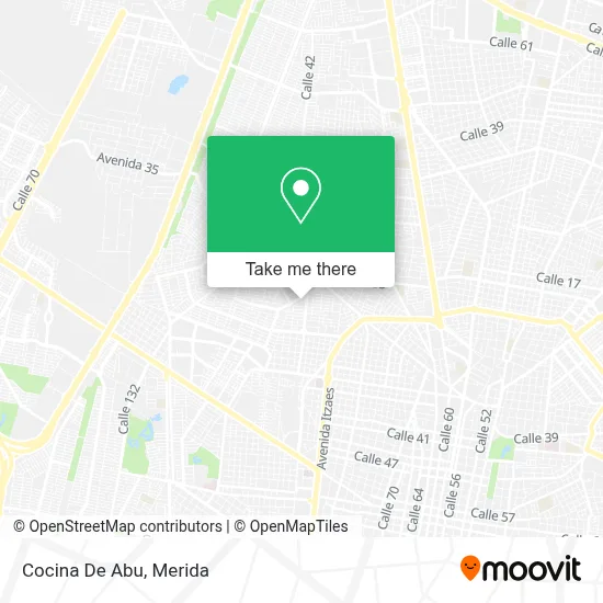 Cocina De Abu map