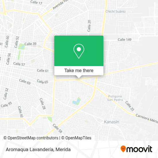 Aromaqua Lavandería map