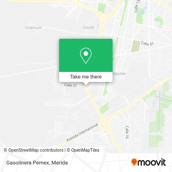 Gasolinera Pemex map