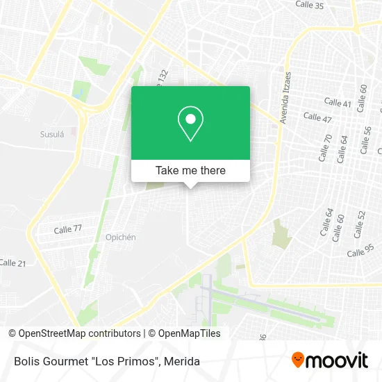 Bolis Gourmet "Los Primos" map