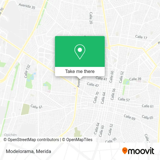 Modelorama map