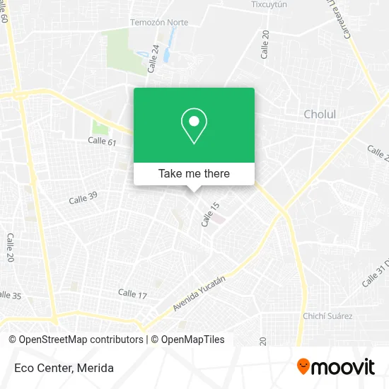 Ecocentro map