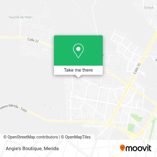 Angie's Boutique map