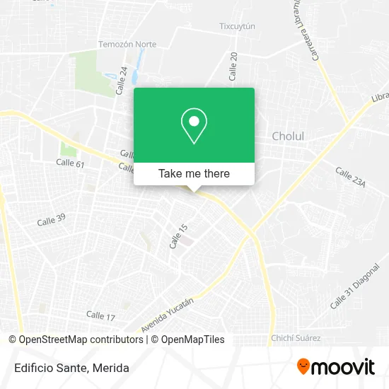 Edificio Sante map