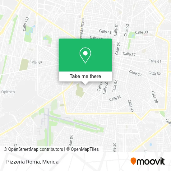 Pizzería Roma map