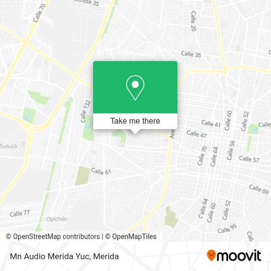 Mn Audio Merida Yuc map