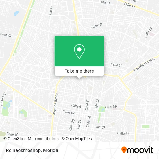 Reinaesmeshop map