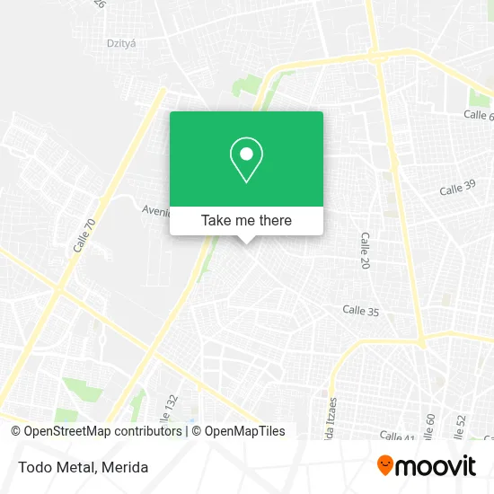 Todo Metal map