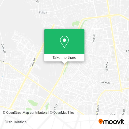 Dish map