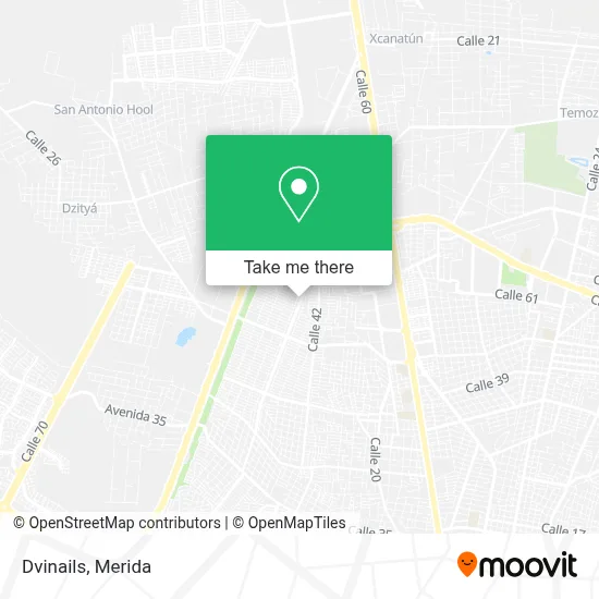 Dvinails map