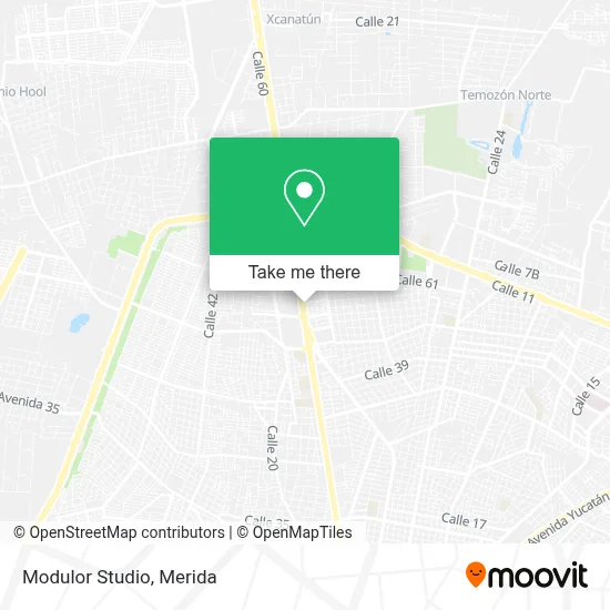 Modulor Studio map