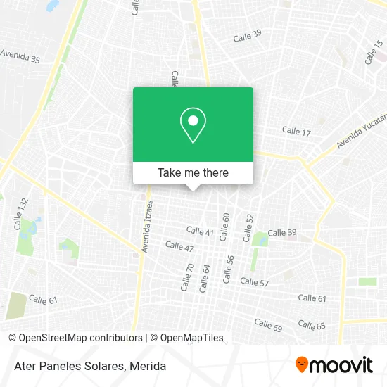 Ater Paneles Solares map
