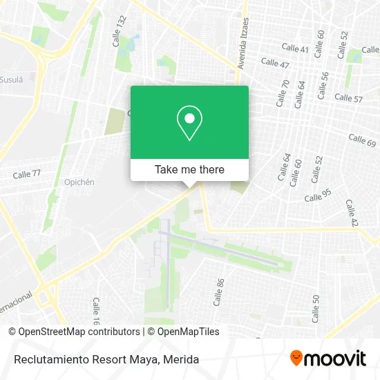 Reclutamiento Resort Maya map
