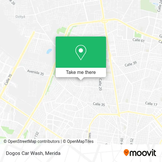 Dogos Car Wash map