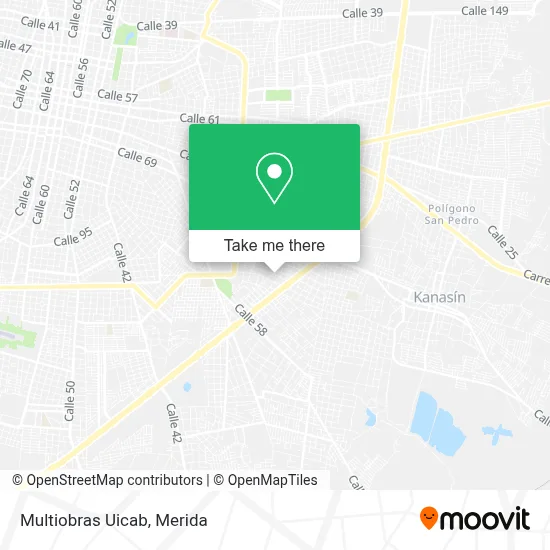 Multiobras Uicab map