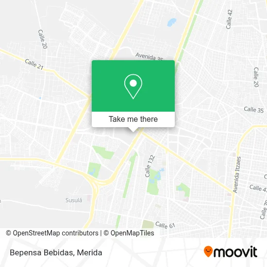Bepensa Bebidas map