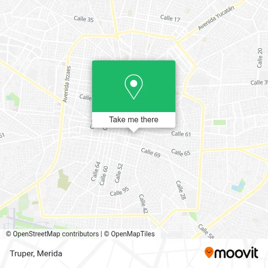 Truper map