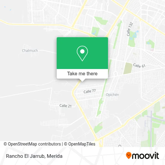 Rancho El Jarrub map