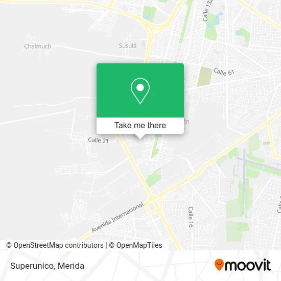 Superunico map